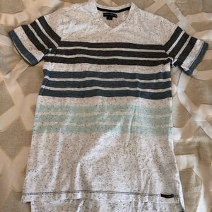 Ocean Current Short Sleeve V Neck T Shirt Small